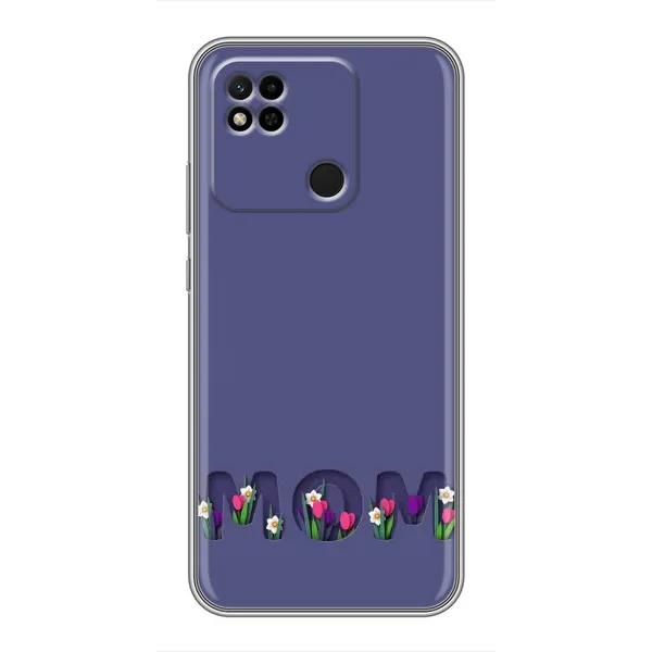 Чохол з принтом «Мама в квітах» для Xiaomi Redmi 10A Чохол з принтом «Мама в квітах» для Xiaomi Redmi 10A