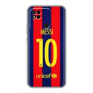 Чехлы Месси для Xiaomi Redmi 10A (AlphaPrint) (Messi Barca 10)