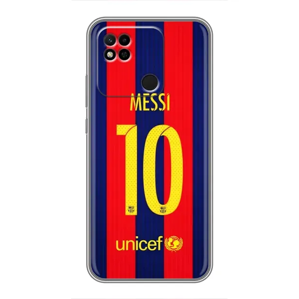 Чехол с принтом «Messi Barca 10» для Xiaomi Redmi 10A