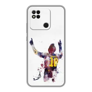 Чехлы Месси для Xiaomi Redmi 10A (AlphaPrint) (Messi Barca)