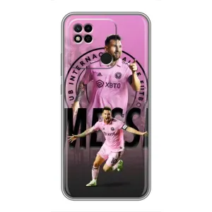 Чохли для Ксяомі Редмі 10А - Лео Мессі Маямі (Messi Miami)
