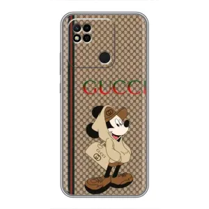 Чохли  GUCCI для Ксяомі Редмі 10А (AlphaPrint) (Mickey GUCCI)