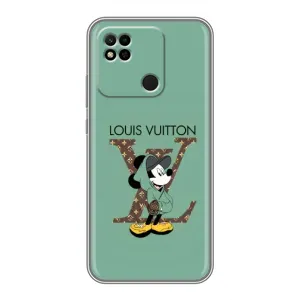 Чохли Луі Вітон для Xiaomi Redmi 10A (AlphaPrint - LOUIS VUITTON) (Міккі Маус LV)