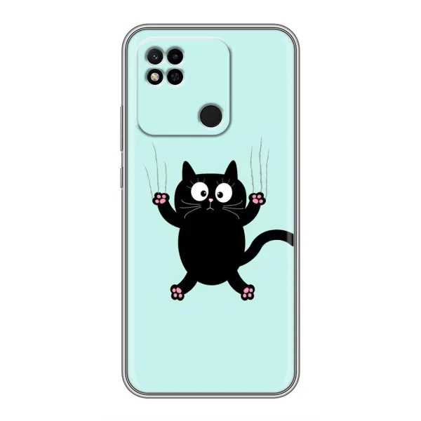 Чохол з принтом «Падаючий кіт» для Xiaomi Redmi 10A Чохол з принтом «Падаючий кіт» для Xiaomi Redmi 10A