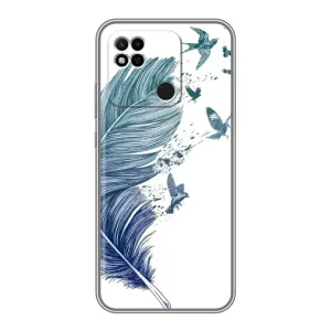 Чохол з картинкою (Стильні) Ксяомі Редмі 10А - (AlphaPrint) (Перо)