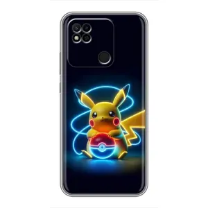 Чехол с Пикачу на Xiaomi Redmi 10A (Покемон)