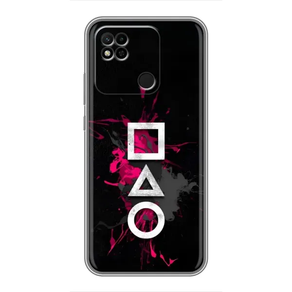 Чохол з принтом «Символи Гра кальмара» для Xiaomi Redmi 10A
