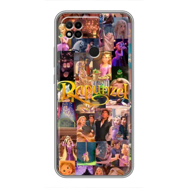 Чохол з принтом «Колаж Рапунцель» для Xiaomi Redmi 10A