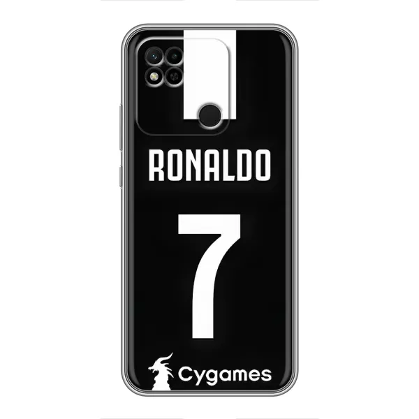 Чехол с принтом «RONALDO 7» для Xiaomi Redmi 10A