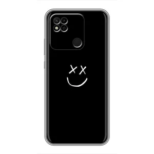 Чохол для Ксяомі Редмі 10А - (AlphaPrint) з принтом (ТОП продажів) (Смайл)