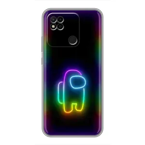 Чохли Амонг Ас для Xiaomi Redmi 10A (AlphaPrint) (Яскравий скін)