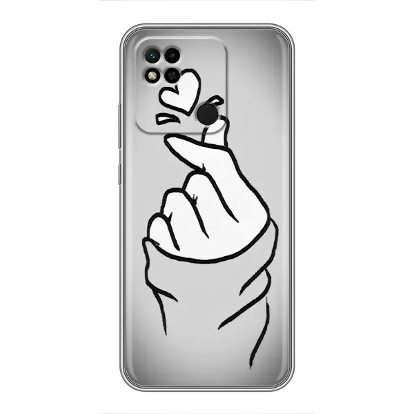 Чехол с принтом «Значок Love» для Xiaomi Redmi 10A