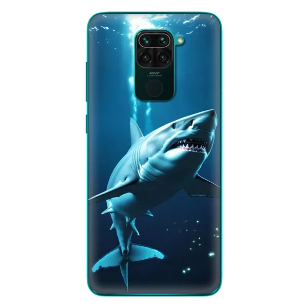 Чехол с принтом «Акула под водой» для Xiaomi Redmi 10X