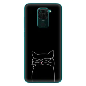 Чохол з малюнком кіт на Xiaomi Redmi 10X (Байдужий кіт)