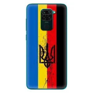 Украинские Чехлы для Xiaomi Redmi 10X с картинкой УПА (AlphaPrint) (Флаг УПА)