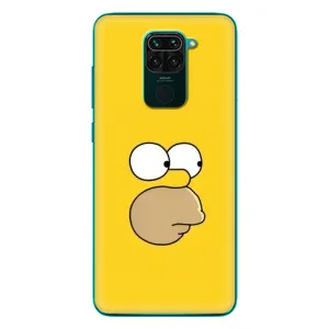 Чехол с Симпсонами для Xiaomi Redmi 10X (VPrint) (Гомер)