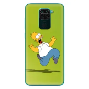 Чехол с Симпсонами для Xiaomi Redmi 10X (VPrint) (Гомер Симпсон)
