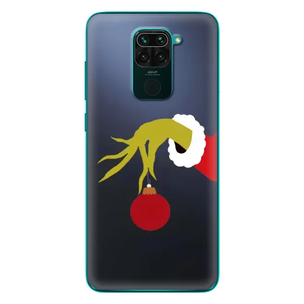 Чохол з принтом «Грінч з іграшкою» для Xiaomi Redmi 10X Чохол з принтом «Грінч з іграшкою» для Xiaomi Redmi 10X