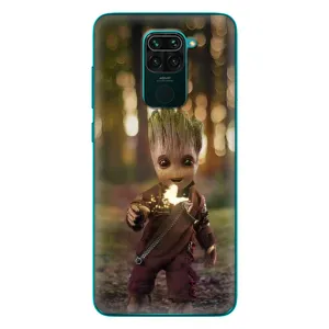 Чехол МАРВЕЛ для Редми 10Х (AlphaPrint) (I am Groot)