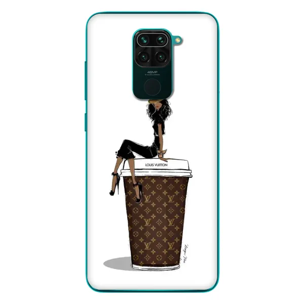 Чехол с принтом «кофе LOUIS VUITTON» для Xiaomi Redmi 10X Чехол с принтом «кофе LOUIS VUITTON» для Xiaomi Redmi 10X