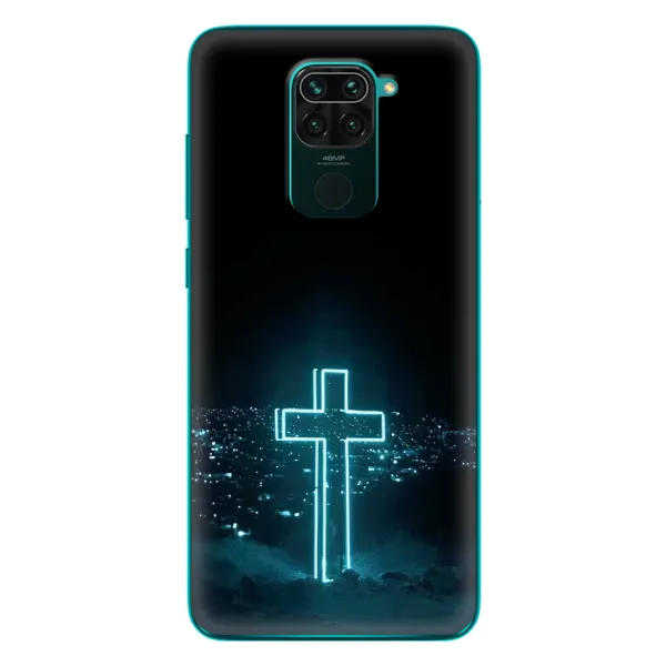 Чехол с принтом «Крест и город» для Xiaomi Redmi 10X
