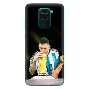 Чохли для Xiaomi Redmi 10X (Leo чемпіон) (AlphaPrint) (Кубок Мессі)