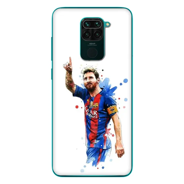 Чохол з принтом «Лео Мессі» для Xiaomi Redmi 10X