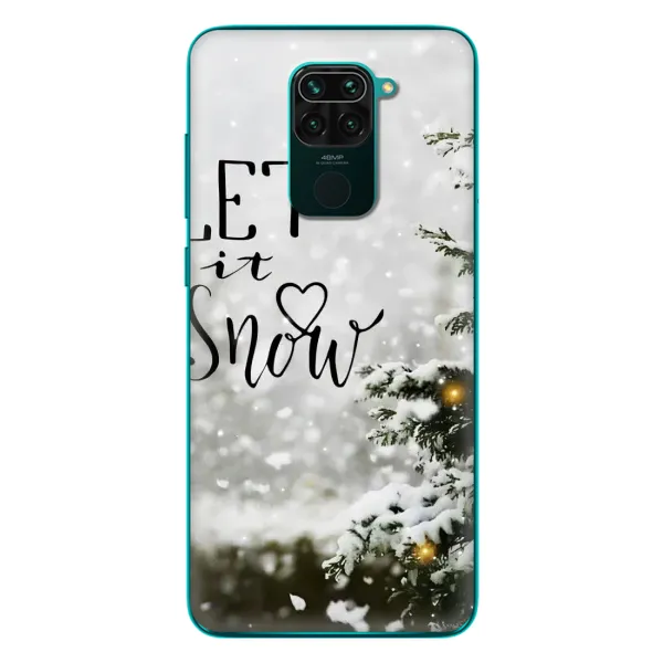 Чехол с принтом «Let it snow» для Xiaomi Redmi 10X