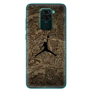 Чехлы для Xiaomi Redmi 10X - с картинкой JORDAN (AlphaPrint) (Logo Jordan)