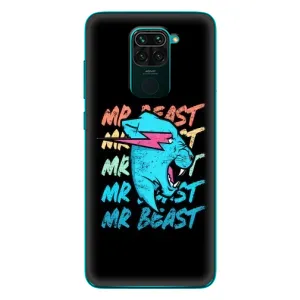 Чехлы Мистер Бист для Редми 10Х (logo Mr beast)