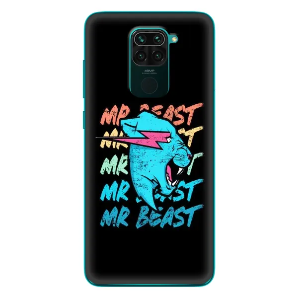 Чохол з принтом «logo Mr beast» для Xiaomi Redmi 10X