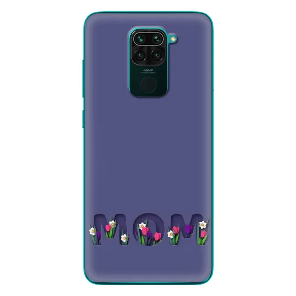 Чехол с принтом «Мама в цветах» для Xiaomi Redmi 10X