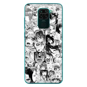 Анимешный чехол для Xiaomi Redmi 10X (Ahegao manga)
