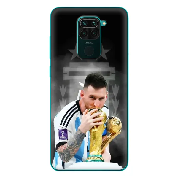 Чехол с принтом «Месси Чемпион» для Xiaomi Redmi 10X