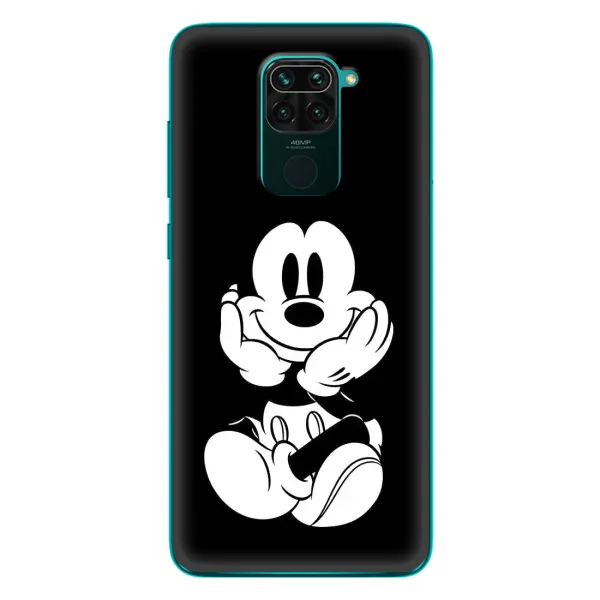 Чехол с принтом «Микки на черном» для Xiaomi Redmi 10X