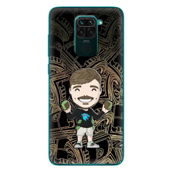 Чохол з принтом «Mister Beast» для Xiaomi Redmi 10X