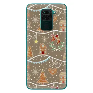 Новогодние, Праздничные Чехлы для Xiaomi Redmi 10X - 2024 год (Новогодние пряники)