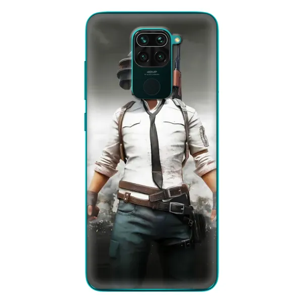 Чехол с принтом «Пабг мен» для Xiaomi Redmi 10X