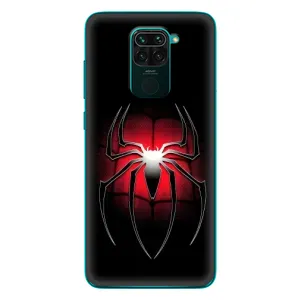 Чехол с человеком пауком для Xiaomi Redmi 10X - (AlphaPrint) (Паук марвел)