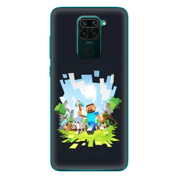 Чехол с принтом «персонажи Minecraft» для Xiaomi Redmi 10X