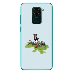 Чехлы с картинкой собаки Патрон для Xiaomi Redmi 10X (AlphaPrint) (Сапер Пес)