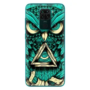 Чохол з пташками на Xiaomi Redmi 10X (VPrint) (Сова з оком)