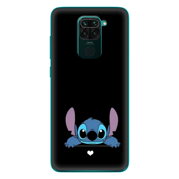 Чохол з принтом «Стіч на чорному» для Xiaomi Redmi 10X