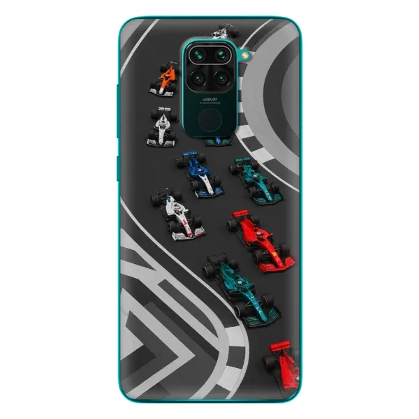 Чехол с принтом «Трасса Ф1» для Xiaomi Redmi 10X