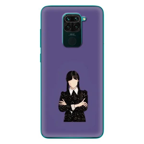 Чехол с принтом «Уэнздей в черном» для Xiaomi Redmi 10X
