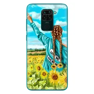 Чехол для Патриота Украины Xiaomi Redmi 10X - (AlphaPrint) (Украиночка)