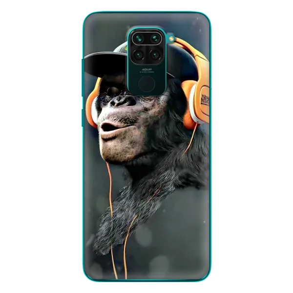 Чехол с принтом «В наушниках» для Xiaomi Redmi 10X