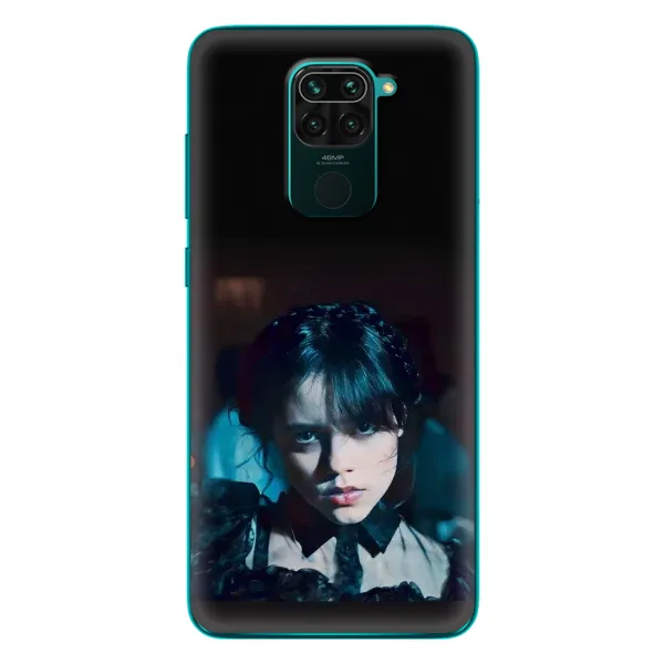 Чехол с принтом «взгляд Уэнздей» для Xiaomi Redmi 10X