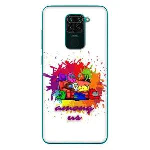 Чохли Амонг Ас для Xiaomi Redmi 10X (AlphaPrint) (Яскравий АмонгАс)