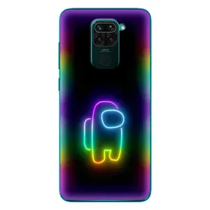 Чохли Амонг Ас для Xiaomi Redmi 10X (AlphaPrint) (Яскравий скін)